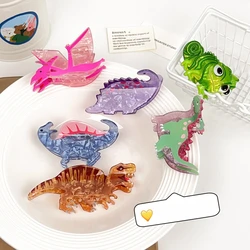 Creative hair claw clip Animal hair clips Dinosaur hair claws Cartoon hair claw Unique hair claws Accessories for women
