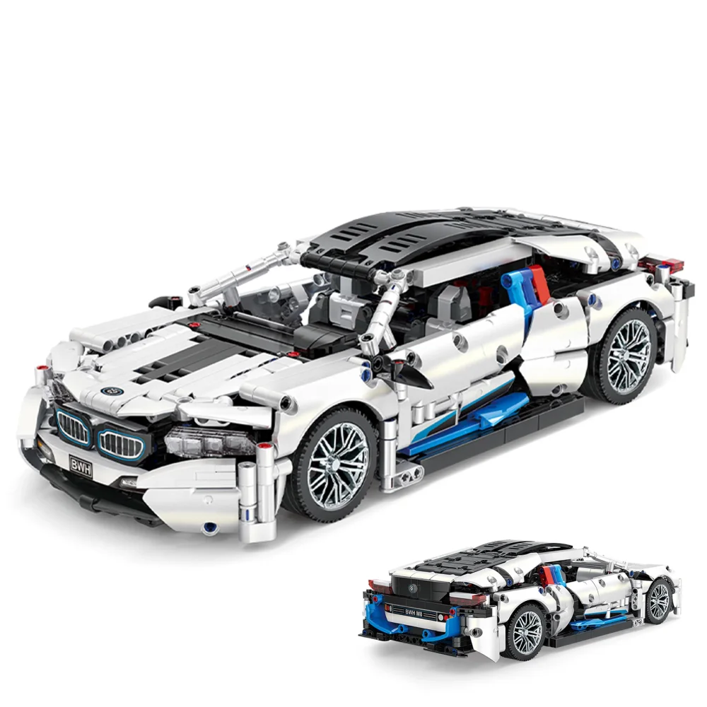 

2025 New Model 1:14 Scale Technical Racing Car Building Set - 1208PCS Model Kit For Boys And Adult Collectible Birthday Gift