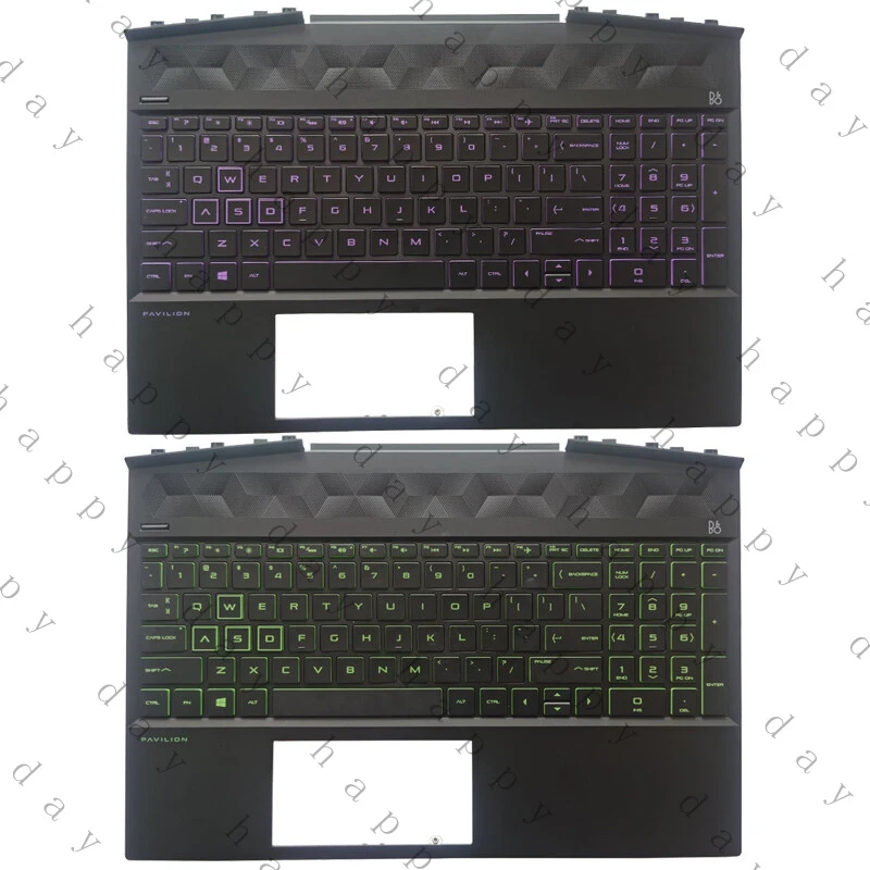 

A+ Laptop Keyboard For HP Pavilion 15-DK 15T-DK TPN-C141 palmrest cover backlight