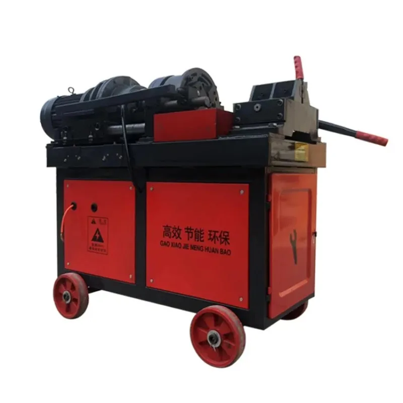 45 steel bar wire rolling machine 7.5KW automatic straight thread wire machine