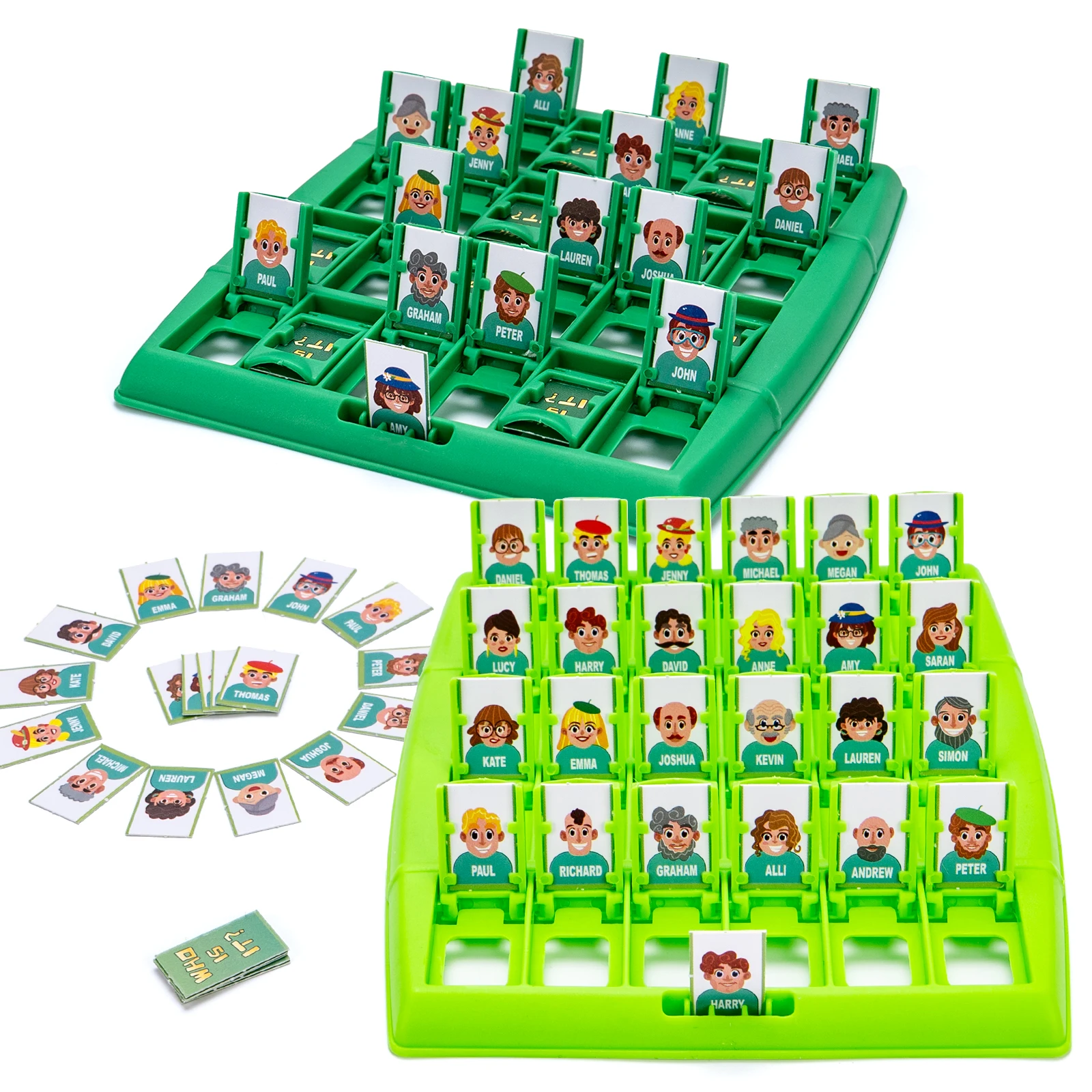 

Guess Who I Am Board Game Logical Reasoning Board Game Children Puzzle Card Game Parent-Child Interaction Toys Kids Gifts