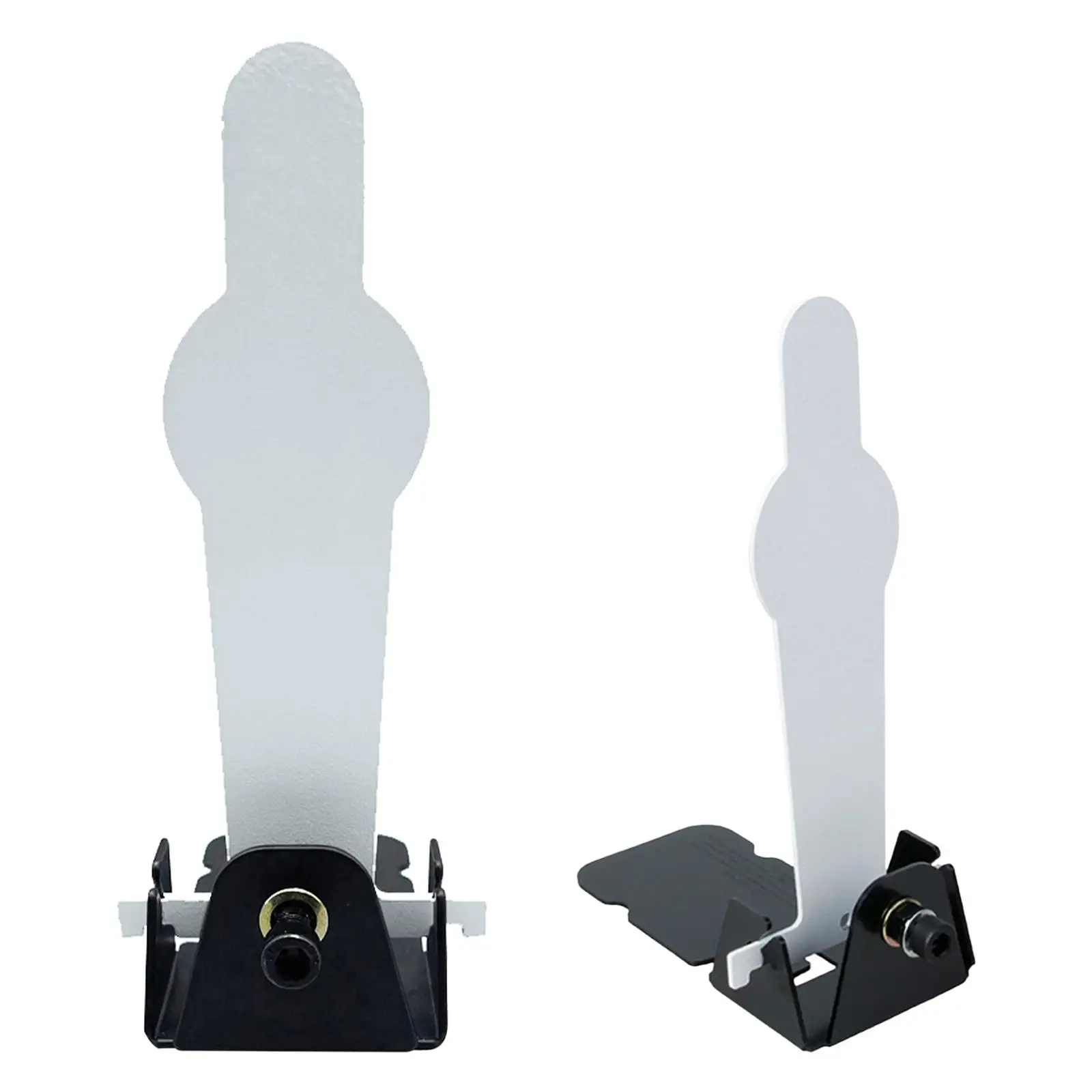 ขาตั้งเป้าหมายโลหะเหล็กคาร์บอนที่ทนทานปรับเป้าหมายด้วยตนเองสําหรับอุปกรณ์ฝึกซ้อมกีฬากลางแจ้ง