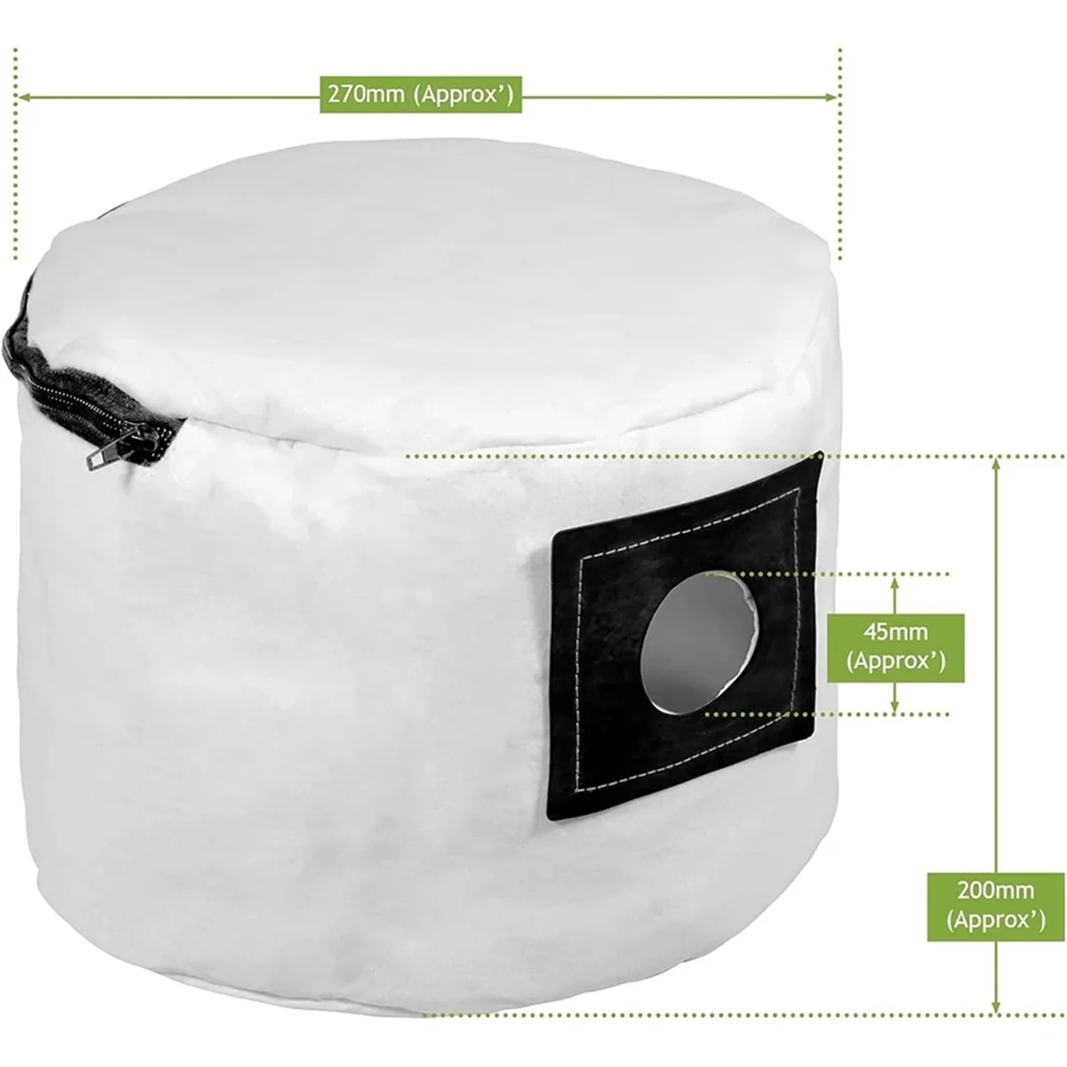 Многоразовые моющиеся мешки для пыли A62X с молнией для запасных частей для пылесоса Numatic Henry Hetty James Edward AS200