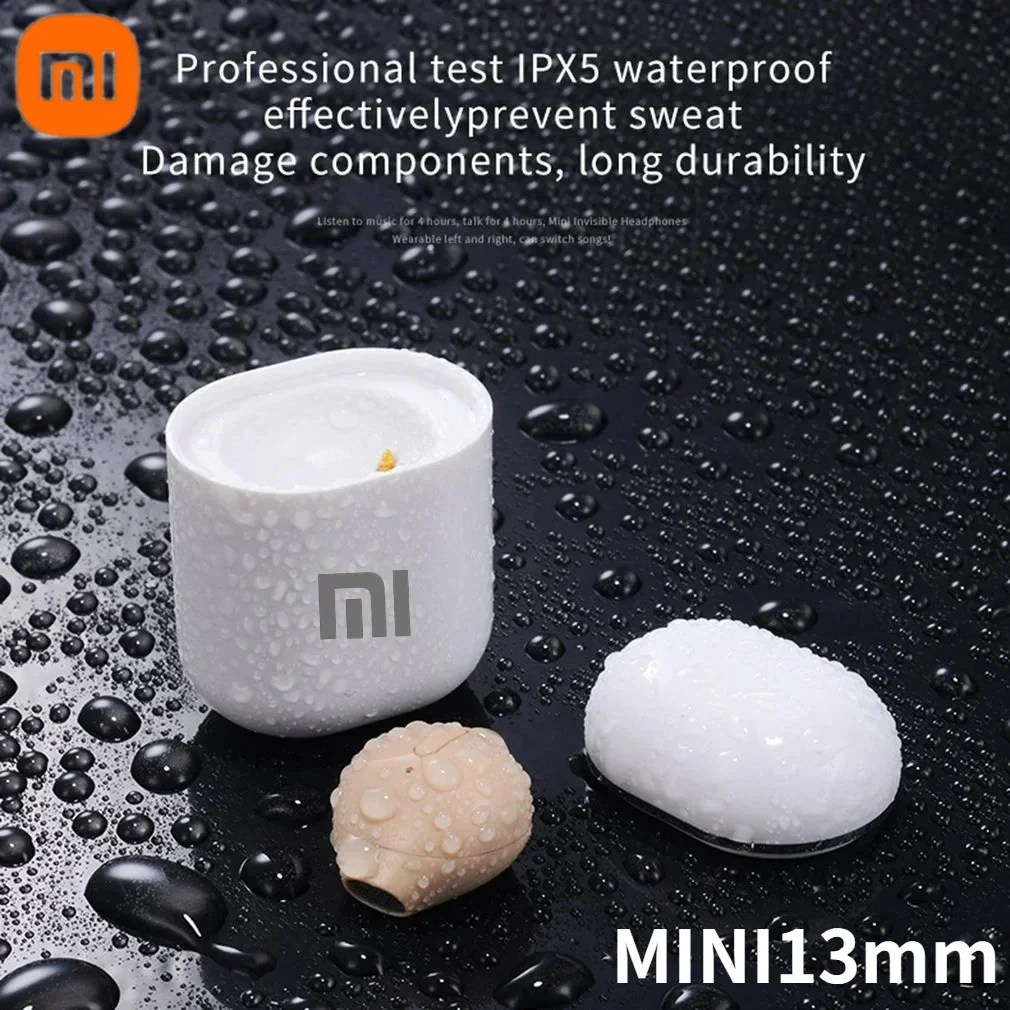 Xiaomi Invisible Wireless Open Earphone with Touch/Handsfree Bluetooth5.0 Half in-Ear Painless Single-Ear Noise Canceling Earbud