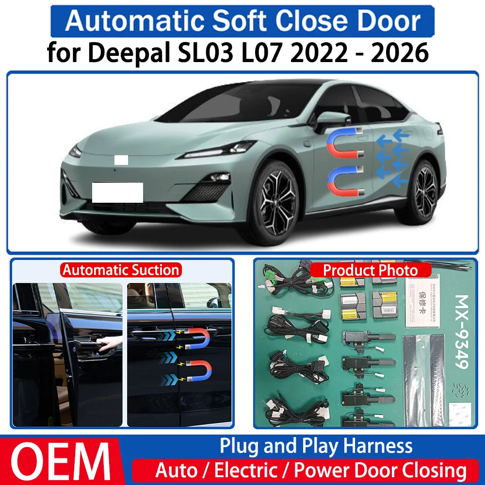 

for Deepal SL03 L07 2022 2023 2024 2025 2026 Car OEM Automatic Soft Close Door Electric Suction Kit Auto Power Closing System