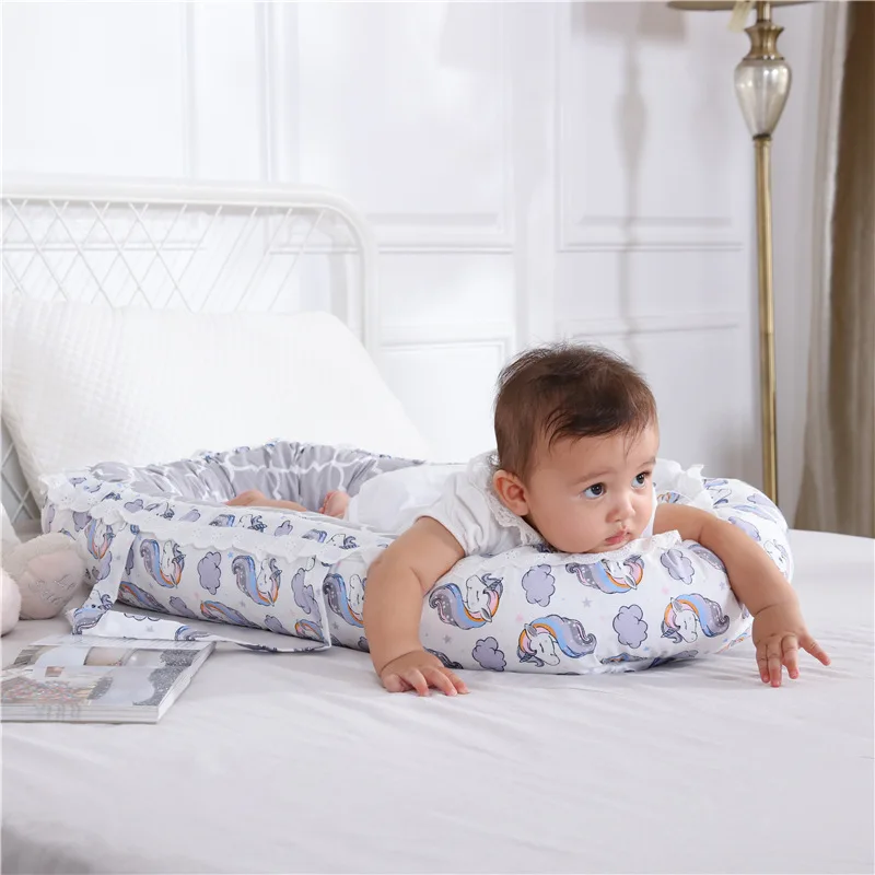 

Portable Crib Bed No Quilt Protecte Removable Washable Newborn Isolation Removal Three-dimensional Bionic Cotton Baby Furniture