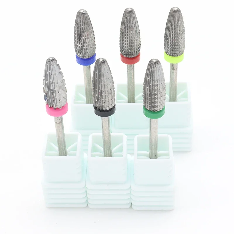 이지 네일 신제품! 텅스텐 카바이드 네일 드릴 비트 전동 네일 밀 커터 매니큐어 기계용 네일 파일 액세서리 F0615