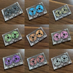 DIY Double-sided Colourful Homemade Plastic Reel-to-reel Cassette Tape Can Record 55 Minutes Blank Cassette Tape