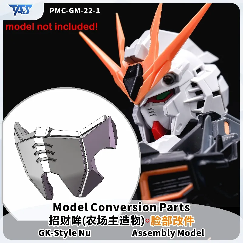 TAS PMC-GM-22-1 3D Printed GK Style Head Face Conversion Parts Fit Nu Model High Precision DIY Assembly Upgrade Accessories