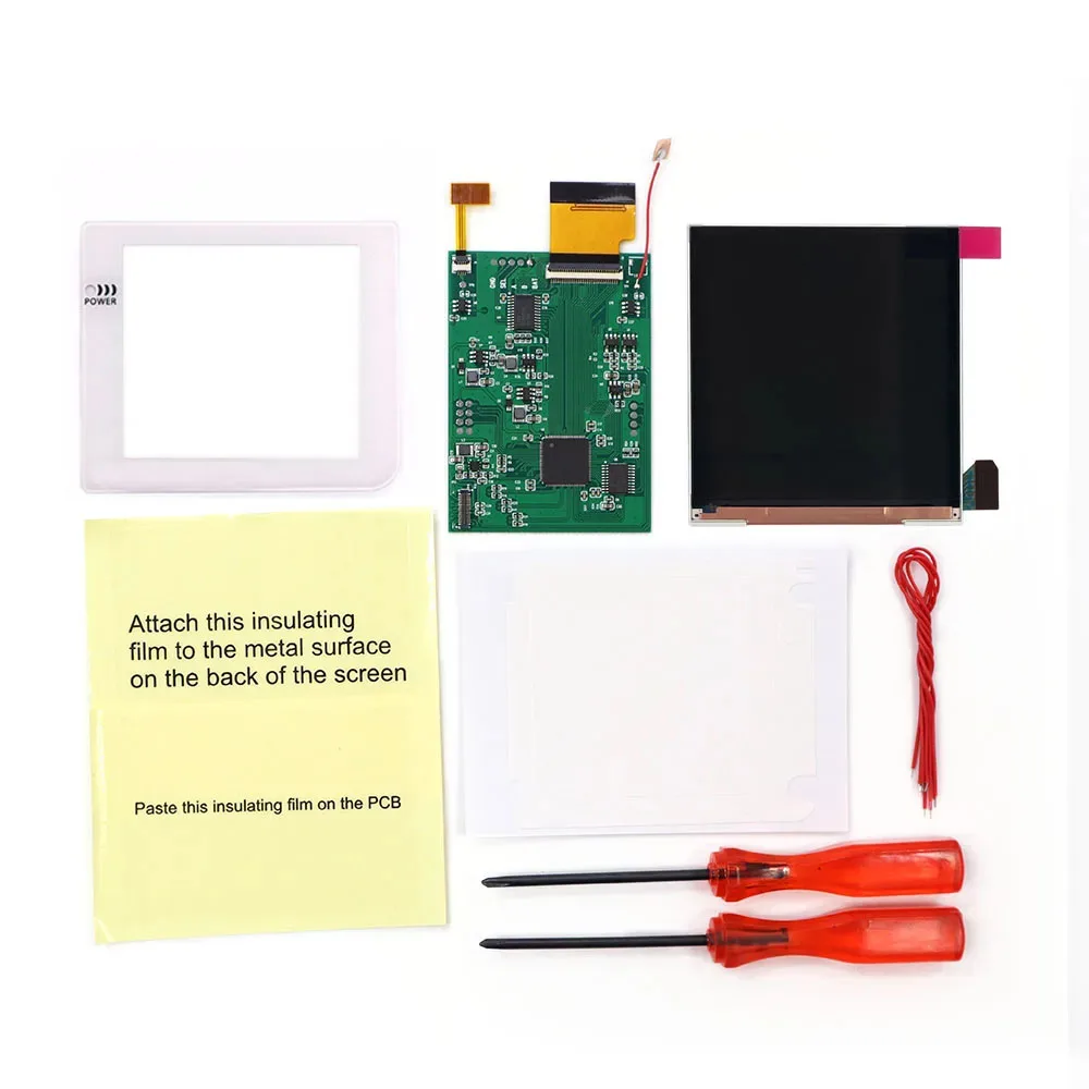 Variant: white LCD kit