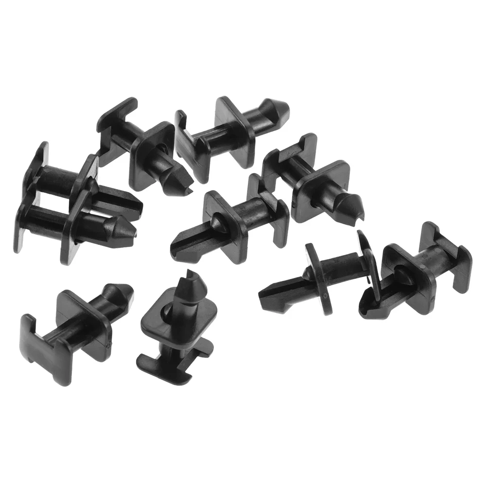 10pcs Plastic Fasteners For BMW 5 7 Series E32, E34, Z1 Windscreen Cowl & Scuttle Panel Trim Clips 51711928946