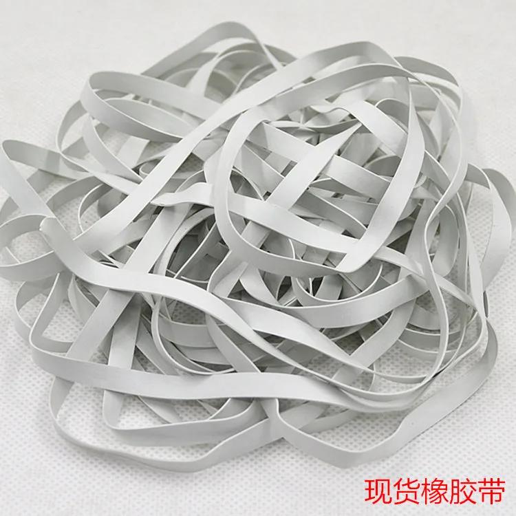 5meters Wholesale High Quality Non-toxic Soft Super Elastic White Rubber Elastic Band DIY Clothing Swimsuit Rubber Elastic Band