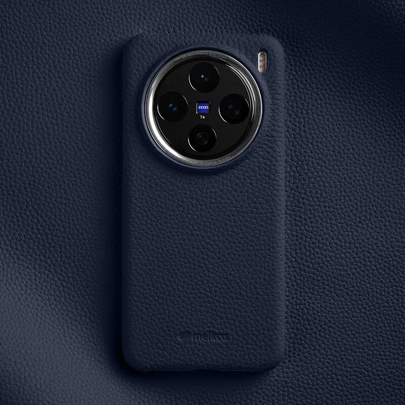 Melkco Real Leather Case for Vivo X200 /Pro /mini Premium Handmade Genuine Leather Back Phone Cover for Vivo X200Pro X200mini
