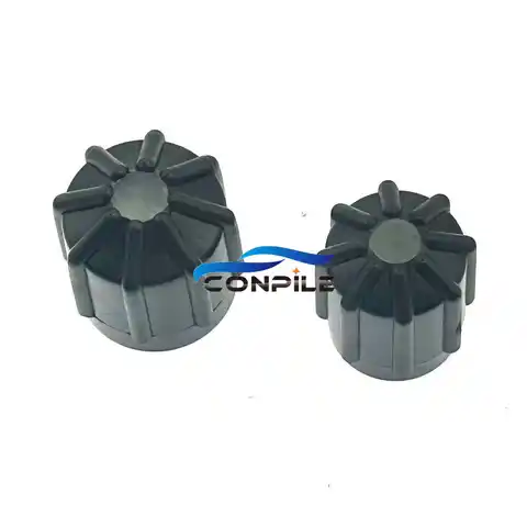 폭스바겐 사지타 마고탄 아우디 BMW 벤츠 에어컨 냉매 노즐, 구리 캡 불소 노즐 밸브 커버, 한 쌍