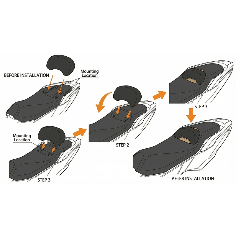 For Zontes 368g 368 G 2024 2025 2026 motorcycle ZT368G driver Seat
