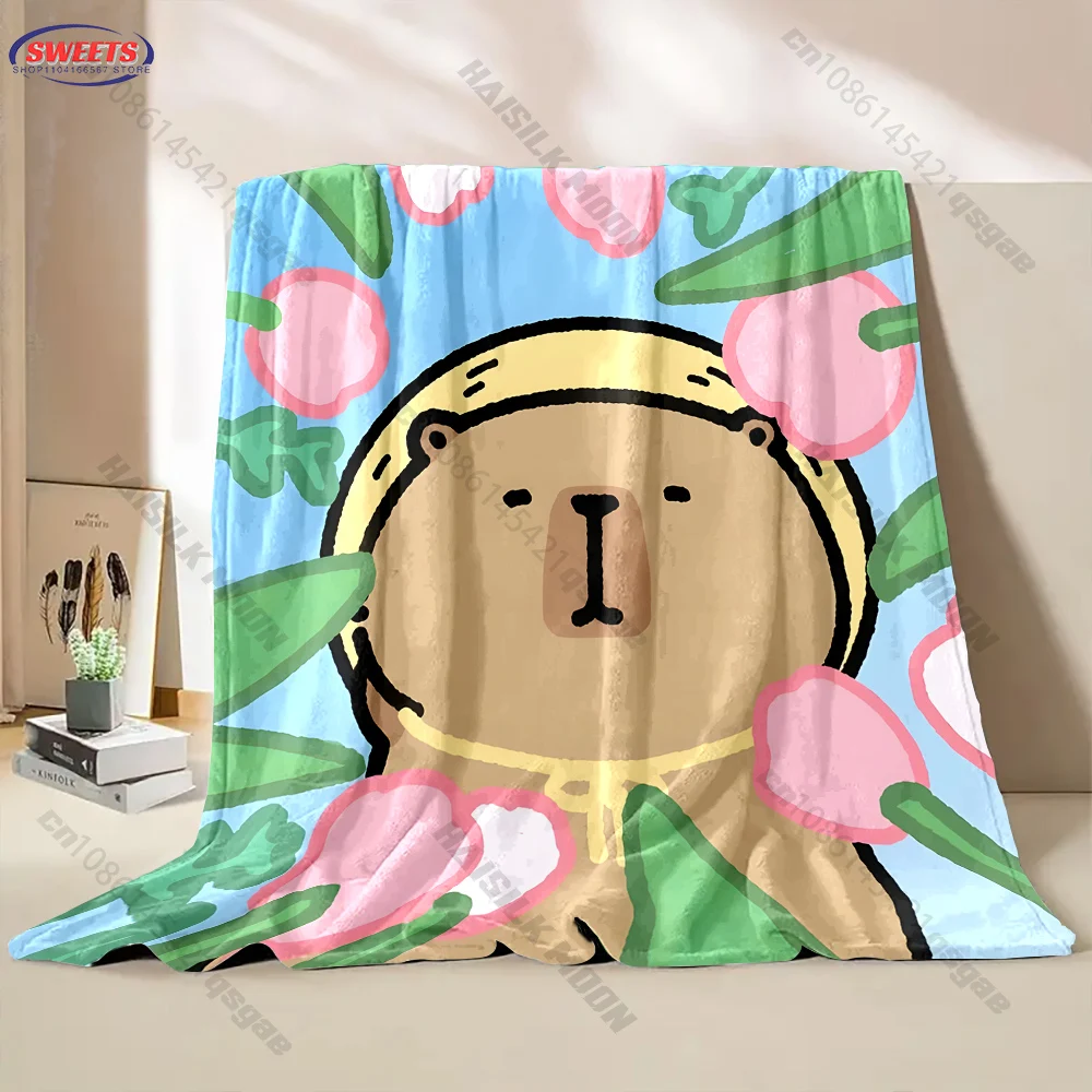 Cozy Bear Blanket for Kids Multiple sizes kid's and adults' bedroom living room sofa decor blanket, Exquisite gift