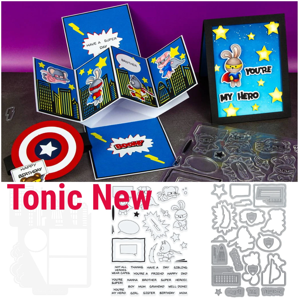 

Cut Dies A Super Heroic Creative Collection Metal Cutting Dies Stencils Die Cut For DIY Scrapbooking Album Paper Card Embossing