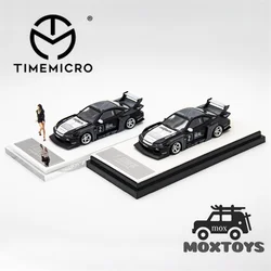 TimeMicro 1:64 LBWK S15 Black Diecast Model Car