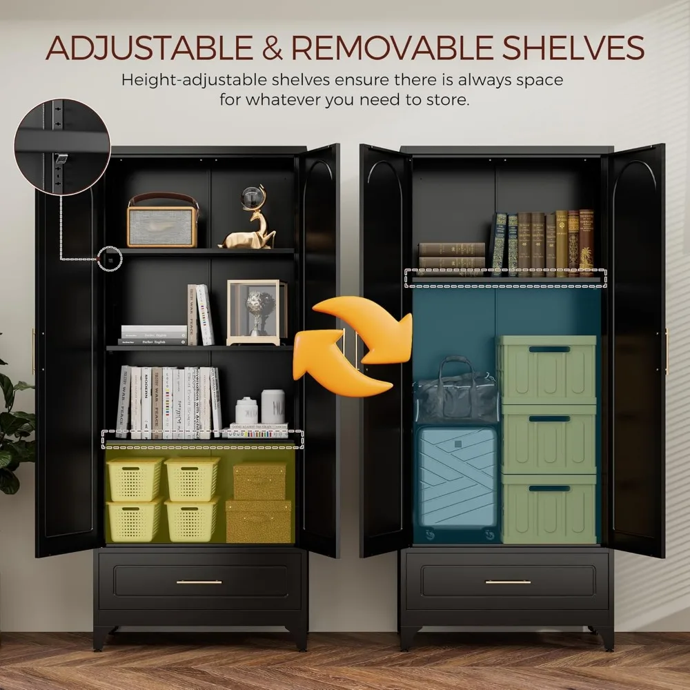 Libreria per bambini a 4 livelli con portaoggetti, 2 cassetti e 10 cubi organizer per camera da letto e sala giochi