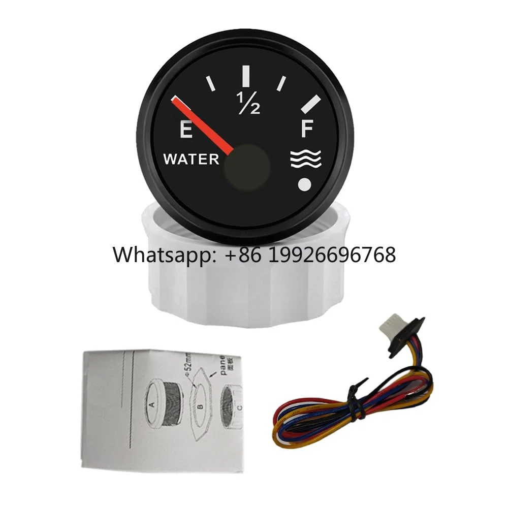 

Vehicle Truck Boat Marine Dashboard Gaug Set Liquid Level Float Gauge