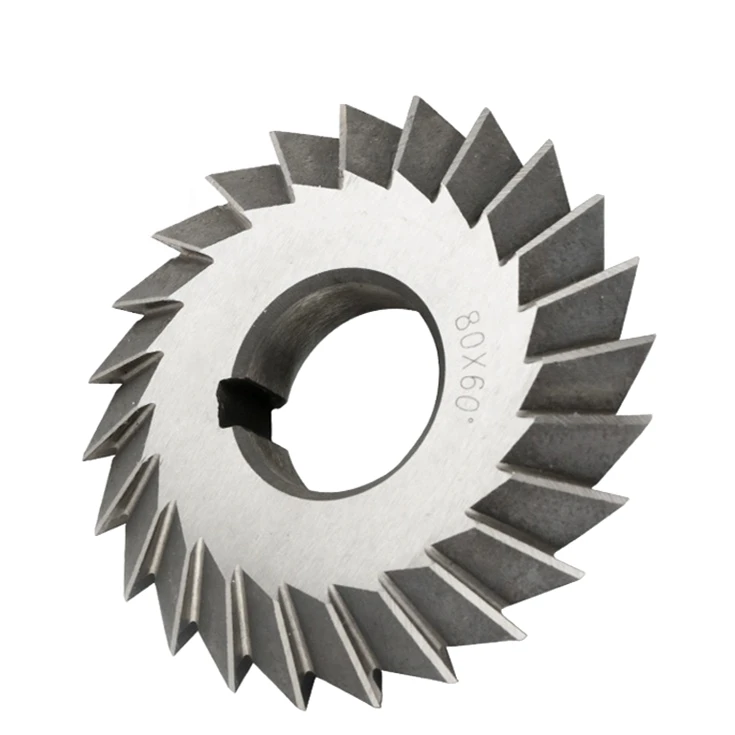 HSS W6542 Double Angle Milling Cutter 30/45/60/90 Degrees