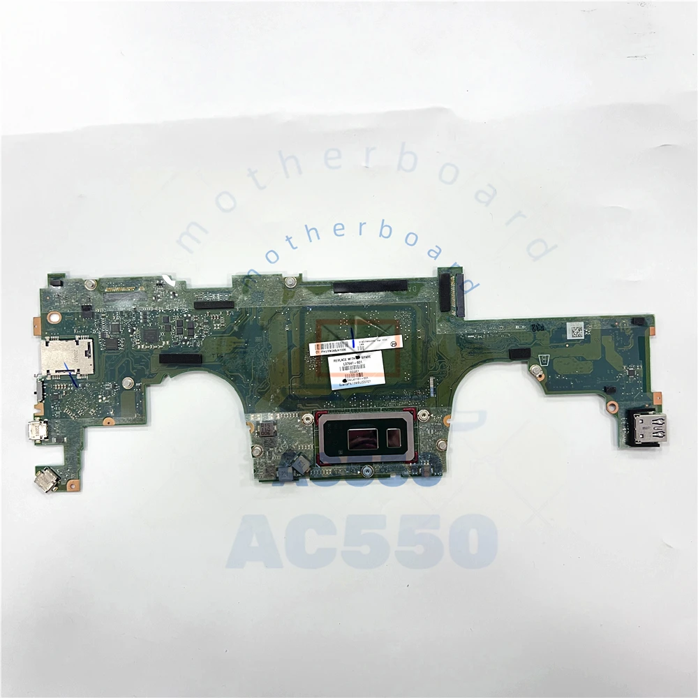 laptop motherboard L37641-601 DA0X37MBAF0 FOR HP 13-ap with  i7-8565U 8GB  ram Fully Tested and Works Perfectly