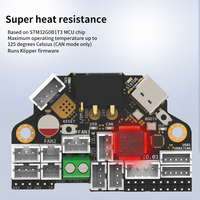FYSETC H36 v1.3 Combo Heat Resistance Up to 125 ℃ Klipper Canbus Tool Board NEMA14/36mm Compatible for Onboard  Motor TMC2209