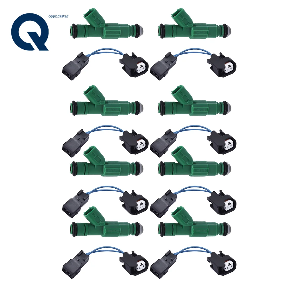 

8x Upgrade 4 Hole Fuel Injectors For 96-99 Dodge Ram Dakota 5.2L 5.9L 318 360