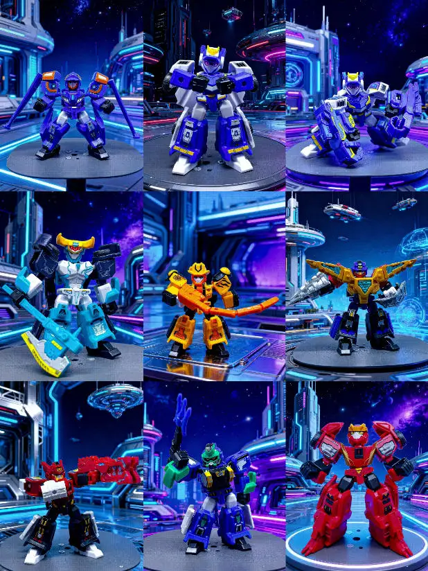 

Hot selling spot Xuan Card Fighter 3-day dust level second bullet Guochuang mecha assembly model blind box boy toy holiday gift