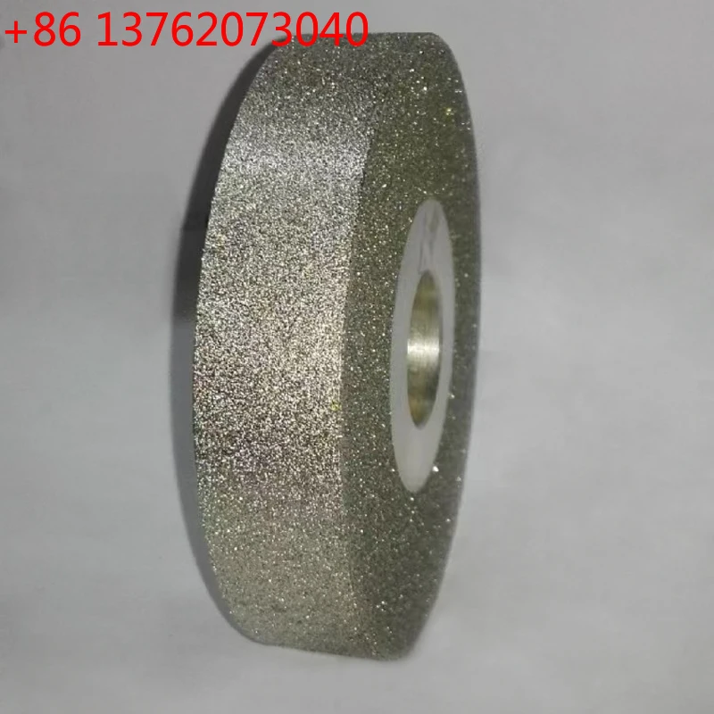 

Diamond Electroplated Grinding Wheel 110x30x20mm Hole 2-sided for Jade Agate Tungsten Steel Grinding Polishing Wheel