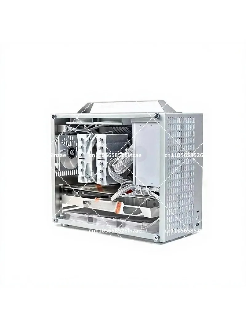 U55 All Aluminum Portable A4 Mini ITX Small Form Factor PC Case for mATX/ITX Motherboards