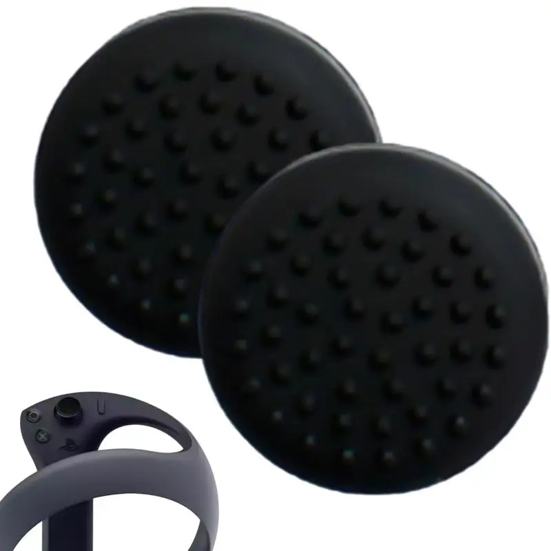 1 زوج PSVR VR تحكم المقود قبعات عدم الانزلاق مقاومة للاهتراء حامي الأكمام VR غمبد استبدال قطع الغيار لسوني