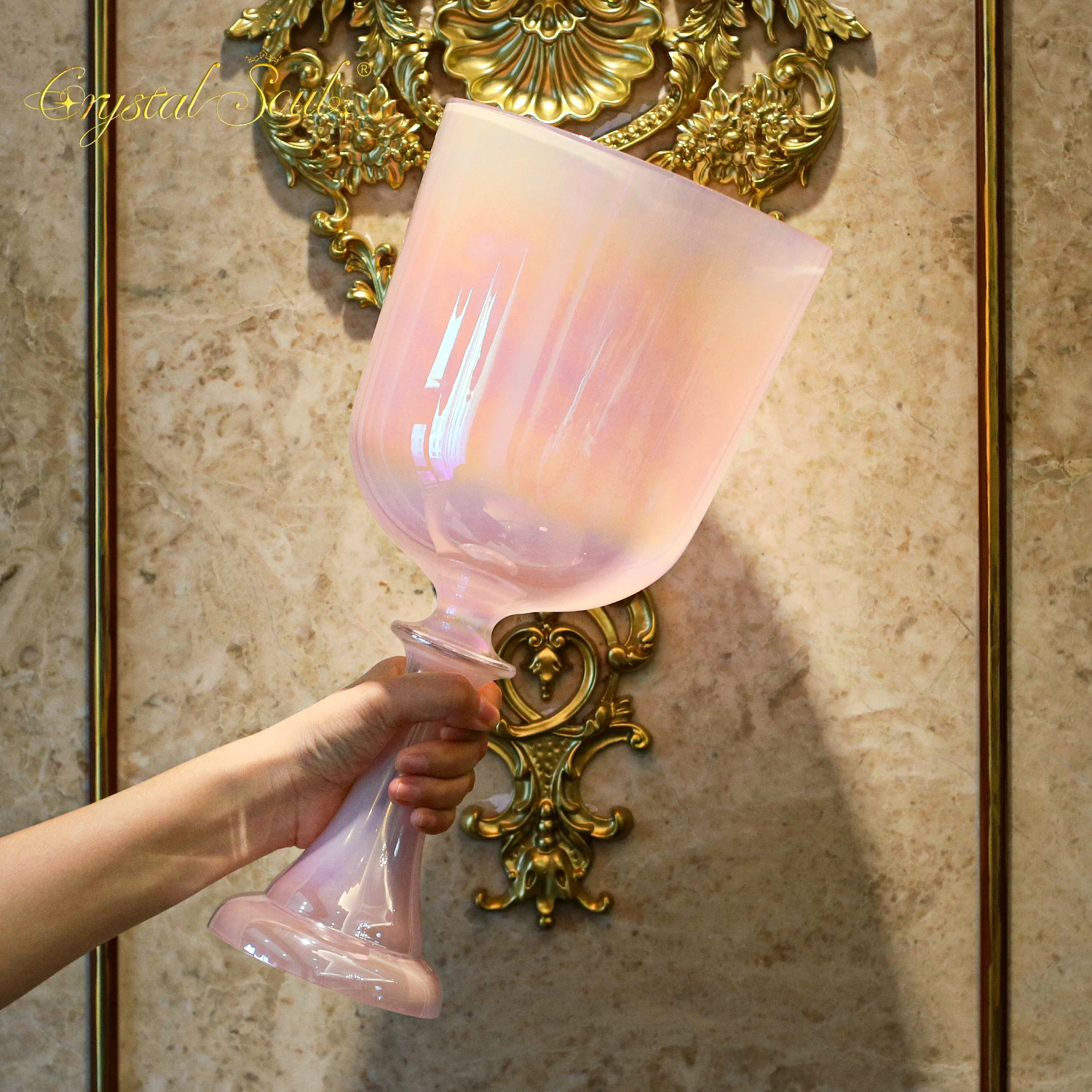 Crystal Soul Pink Alchemy Crystal Holy Grail Manufacturer Customization Holy Chalice
