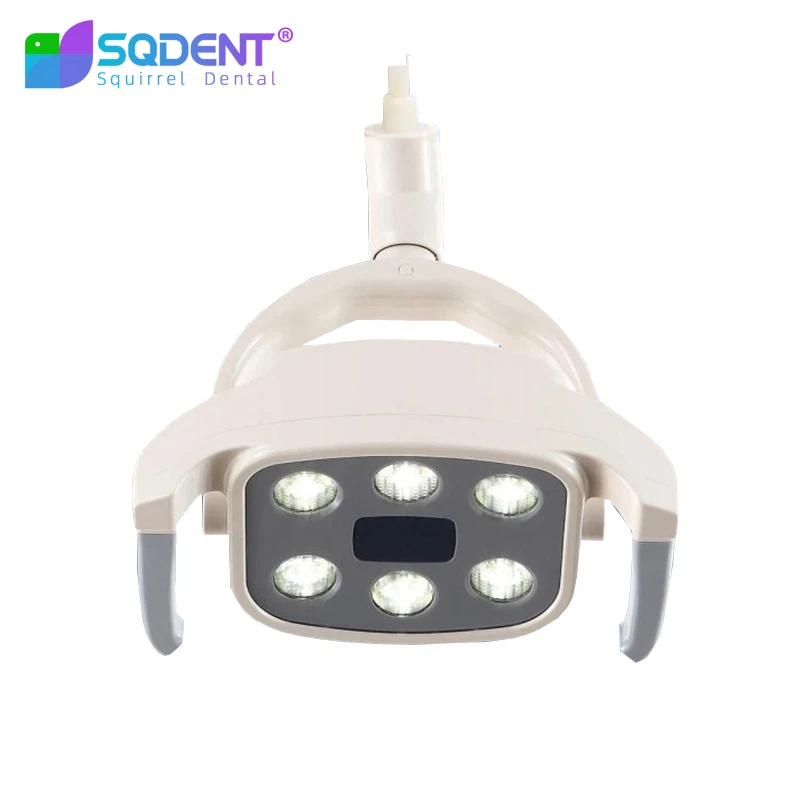SQDENT Dental Shadowless Induction Light Operation Lighting LED Lamp For Dentistry Chair Equipment