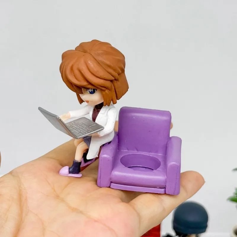 名探偵コナンコックピットパートナーシリーズブラインドボックスおもちゃ蘭毛利愛灰原デスクトップ装飾アニメ周辺ギフト