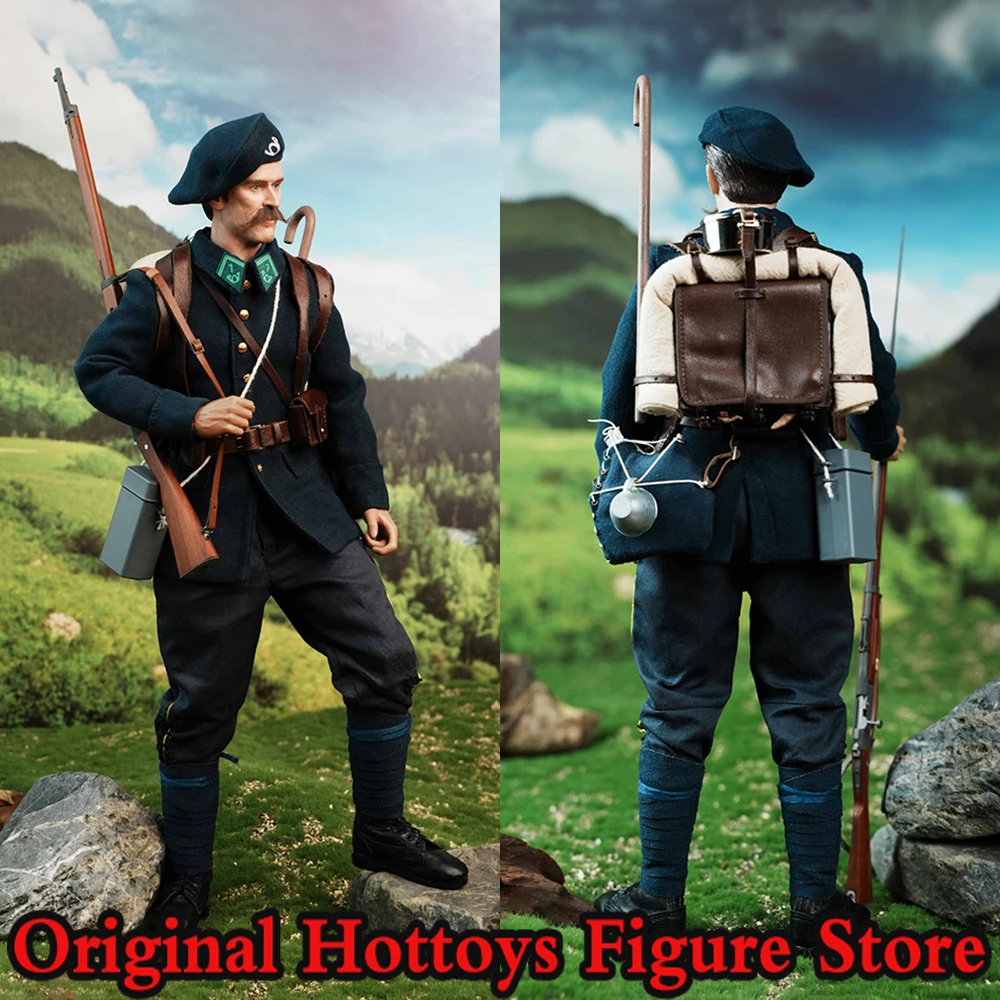 QORANGE QOTOYS QOM-1041 1/6 Scale Men Soldier France Chasseurs Alpins In Vosges 1915 Full Set 12-inches Action Figure Doll