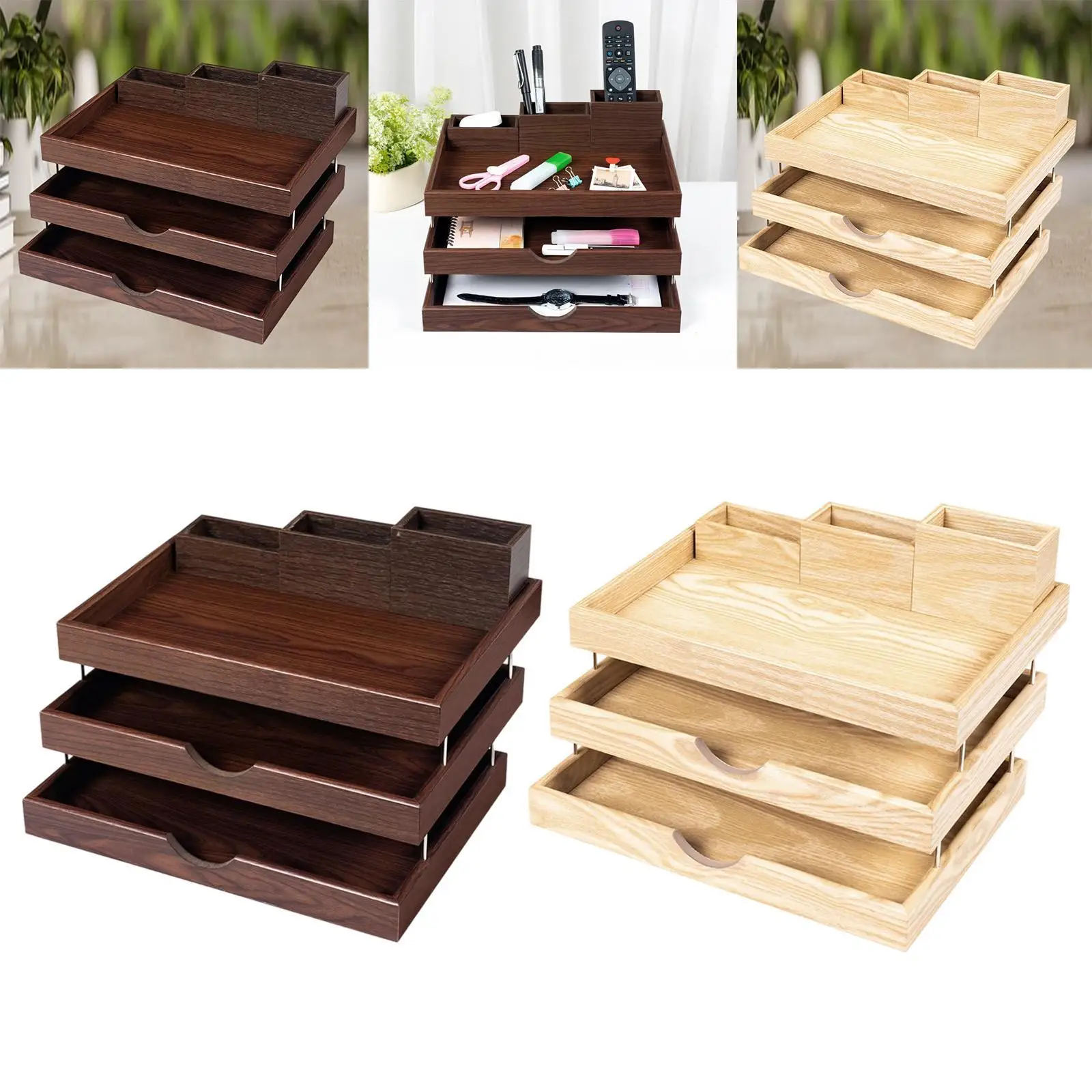 Aktenordner, Ablagefach, Fernbedienung, Halter, Büro, Dokumenten-Organizer, Rack für Badezimmer, Besteck, Kosmetik, Wohnheim, Tischplatte