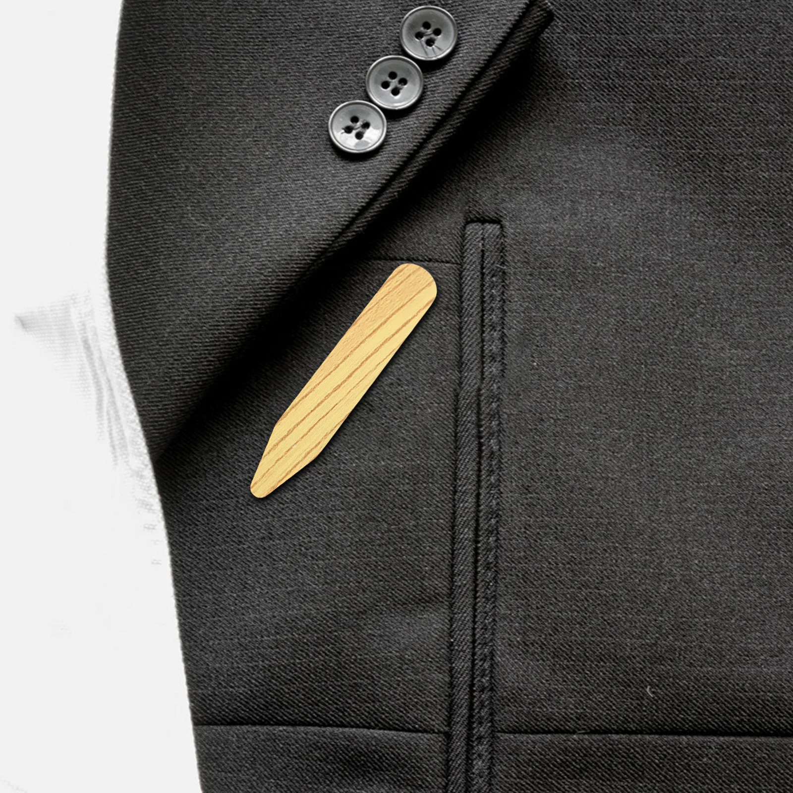 1 Pair Plastic Stays Shirt Collar Inserts For Men Dress Shirt Supports Stiffening Strips Formal Casual Wear Collar Enhancers