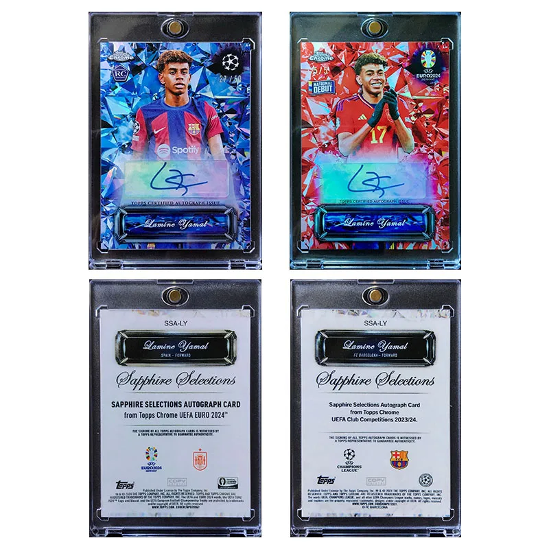 Collectible cards  2019-2020 match ticket series Manchester United Ronaldo Barcelona Messi autographed sticker custom card