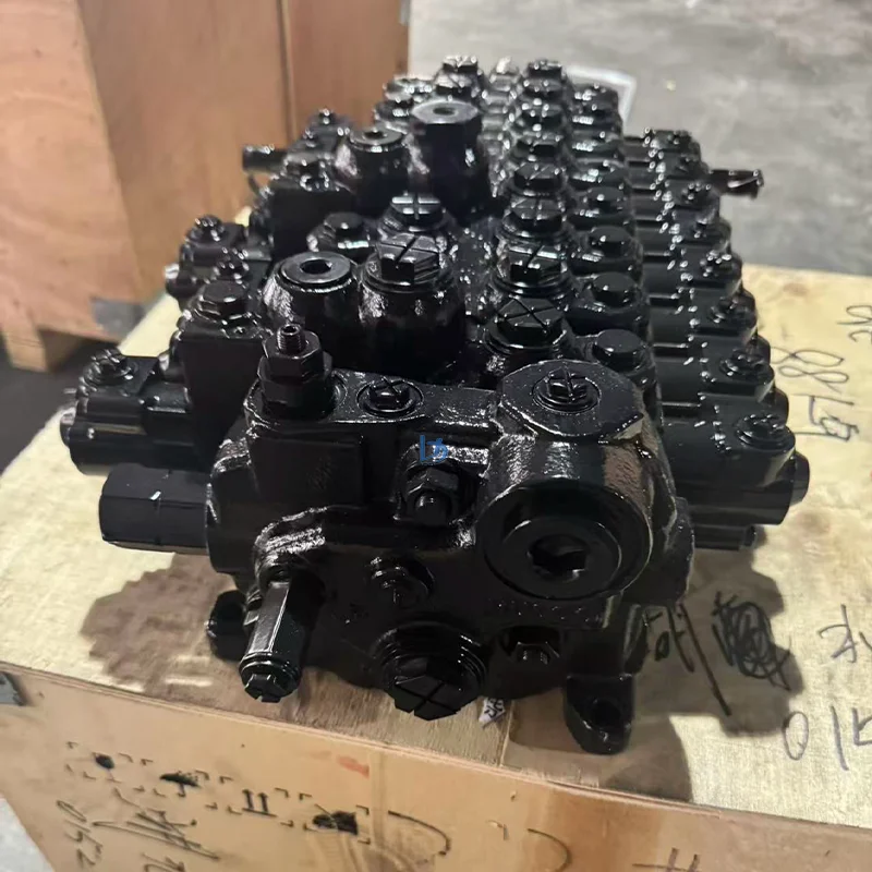 Hydraulic Main Control Valve Assembly Distribution Main 60015195 Control Valve SCX180-H11 for SANY SY75 Excavator