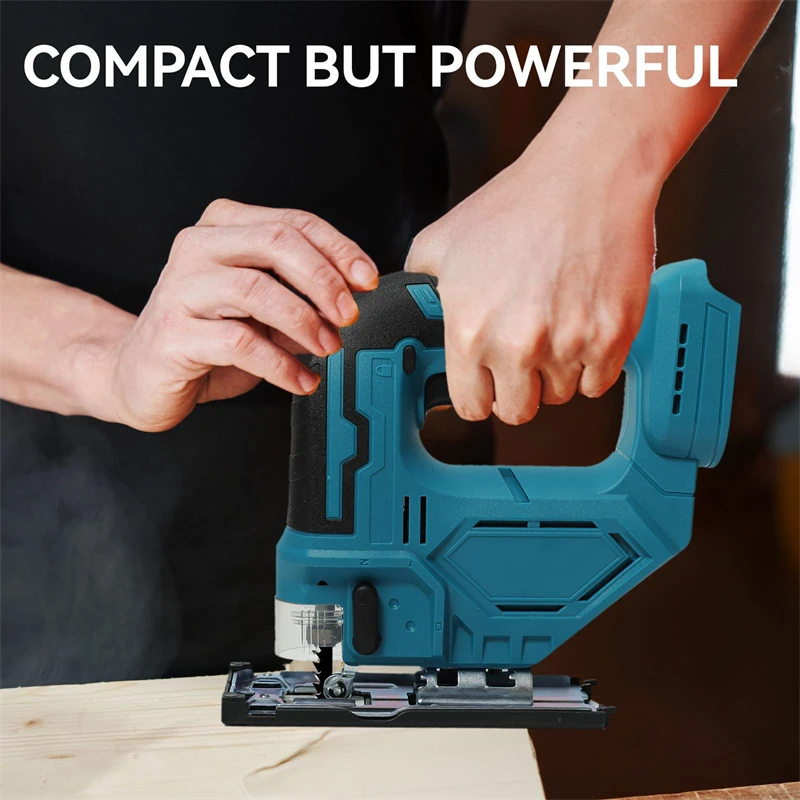 65MM 2900RPM Cordless Jigsaw 750W Electric Jig Saw Portable Multi-Function Woodworking Power Tool for Makita 18V Battery