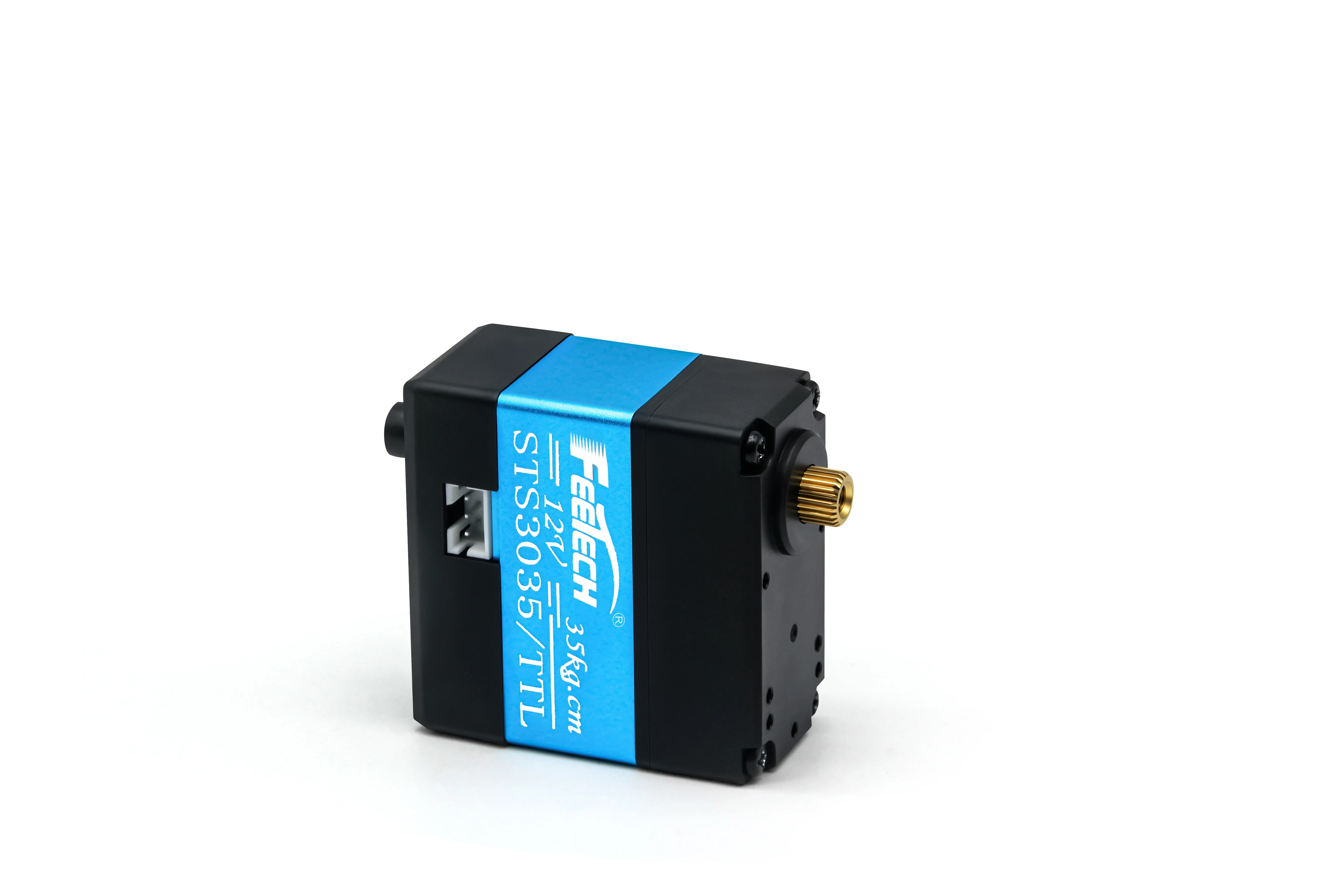Feetech ST-3035-C001 12V 35Kg.cm 360-Grad-magnetisch kodiertes Doppelwellen-TTL-Roboterservos Serielles Busservo mit hohem Drehmoment