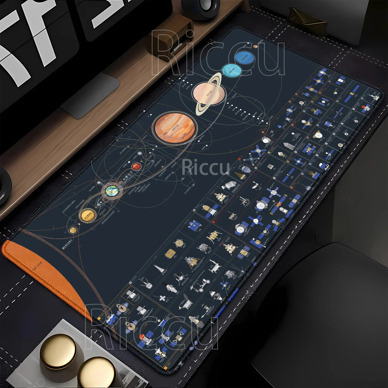 Universe Space Solar System Mouse Pad XXL Anime Gamer Laptop HD print Mousepad PC Gaming offices overlock Game Keyboard Desk Mat