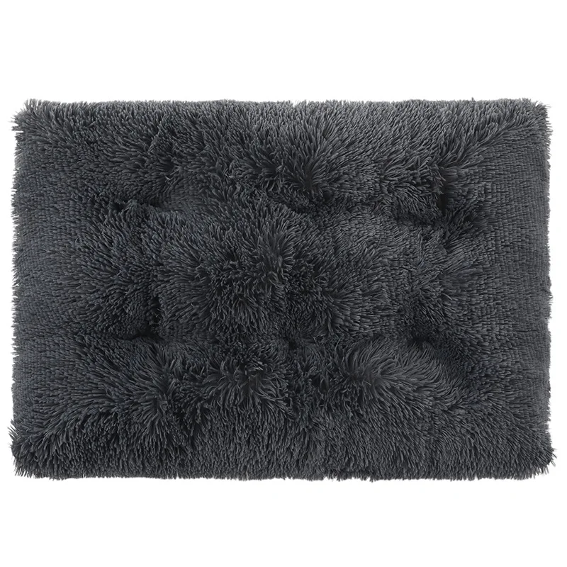 

Pet Supplier Custom Logo Soft Plush Anti-slip Winter Eco-Friendly Washable Cat Dog Cushion