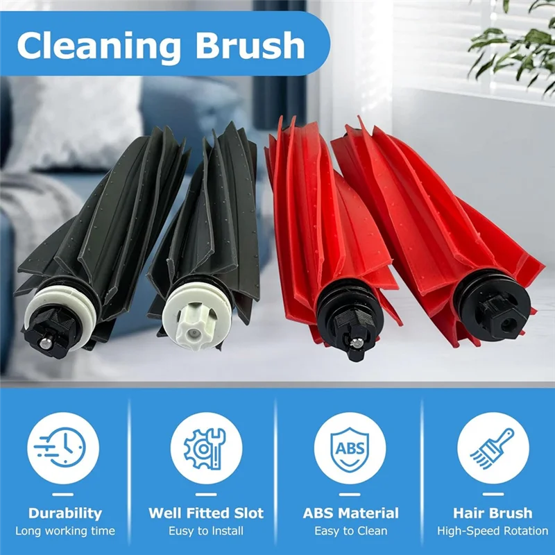 A01V-メインブラシ交換用 Roborock Q5 Max+、Q8 Max/Q8 Max+、Q5 Pro/Q5 Pro+、S8、S8+、S8 Pro Ultra 真空部品用