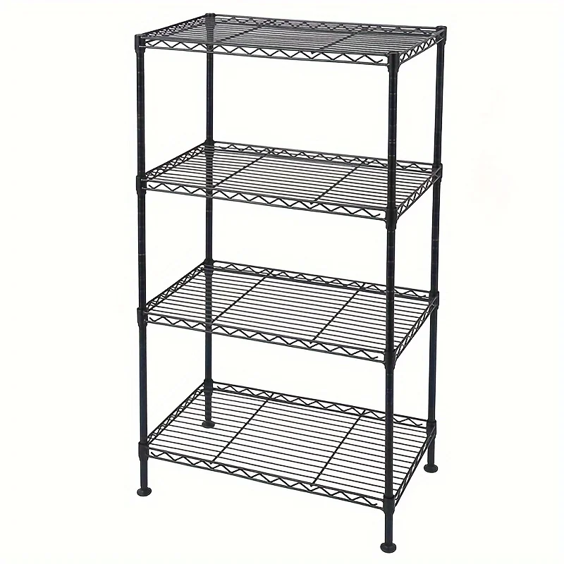 4-Tier Industrial Welded Wire Shelving