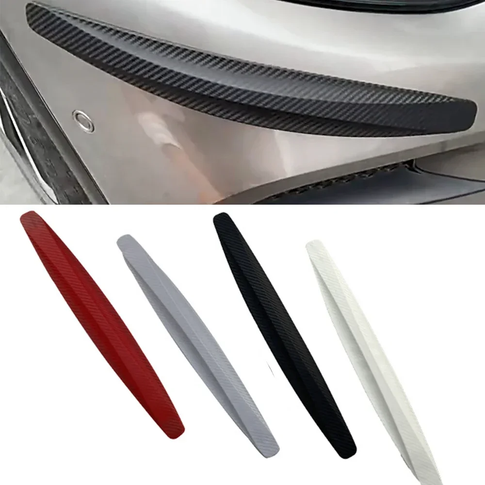 

Car Styling 2Pcs Front Rear Bumper Protector Guard Corner Anti-collision Trim bar Auto Protection Strips