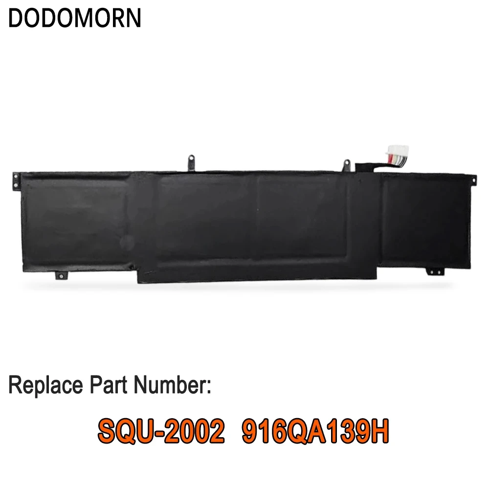 DODOMORN 916QA139H Laptop Battery For zero 2021 SQU-2002916QA139H Series 15.2V 64.31Wh 4231mAh High Quality