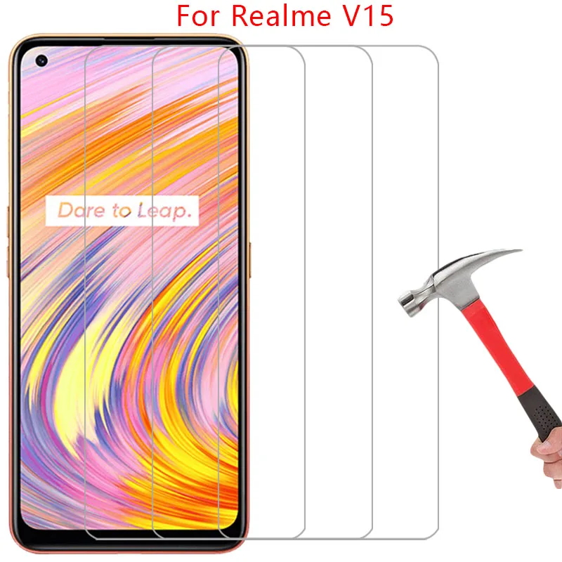 Защита для экрана для realme v15 5g, защитное закаленное стекло для realmev15 v 15 15 v, пленка для телефона, стекло 9h realmi relme real me reali