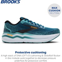 Brooks Ghost Max 2 Men’s Casual Sneakers Running and Walking Shoes Comfortable Lightweight Professional Sports Training Shoes